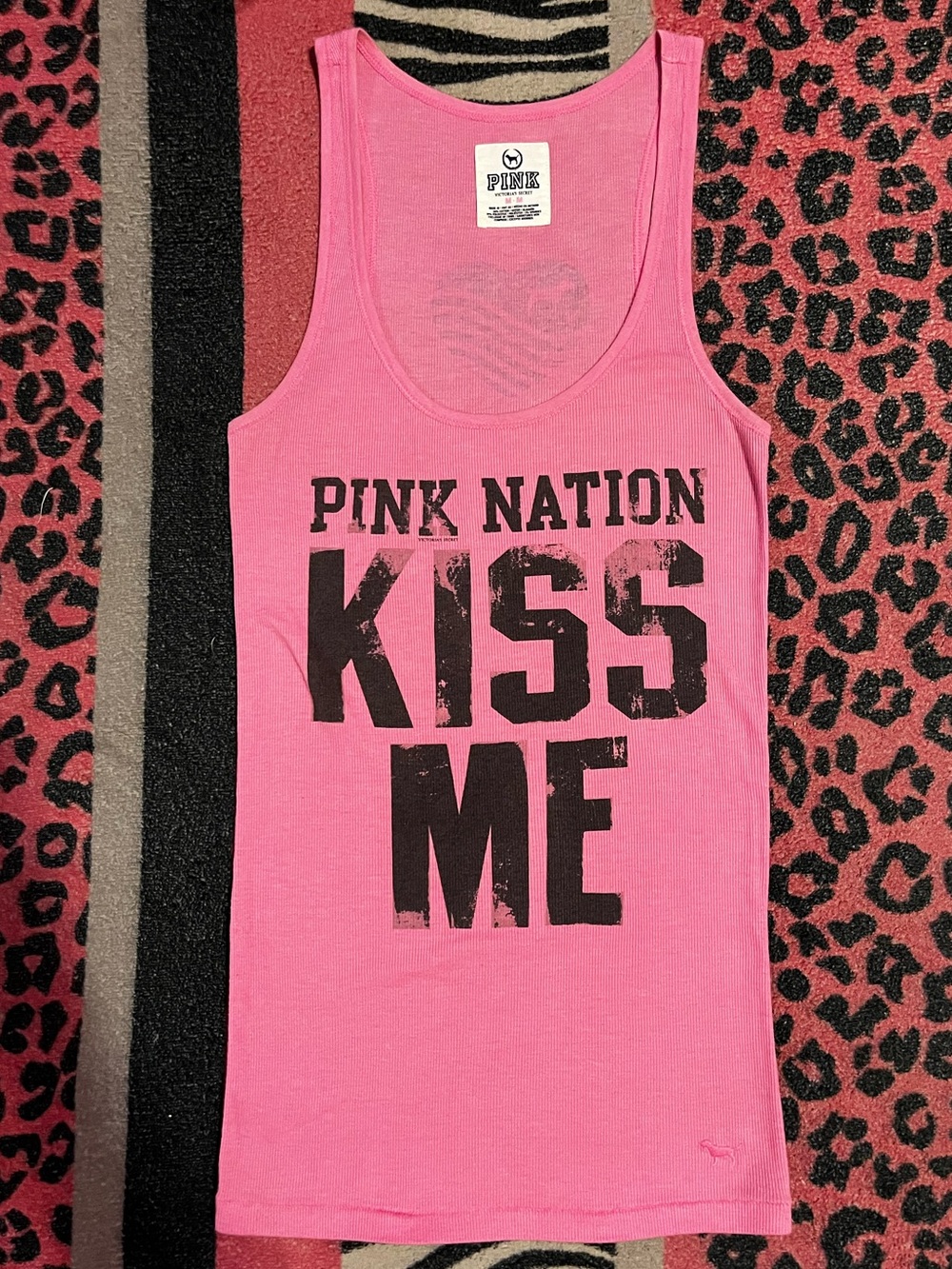 Vintage PINK Victoria's Secret tank top